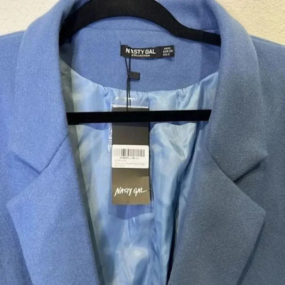 Nasty Gal NWT boyfriend blazer size 2 - Picture 3 of 3